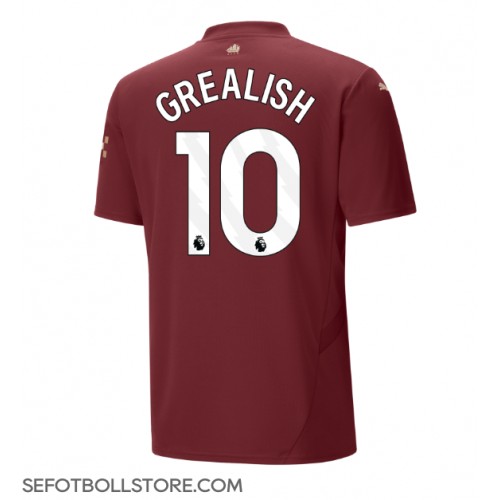 Manchester City Jack Grealish #10 Replika Tredje Tröja 2024-25 Kortärmad